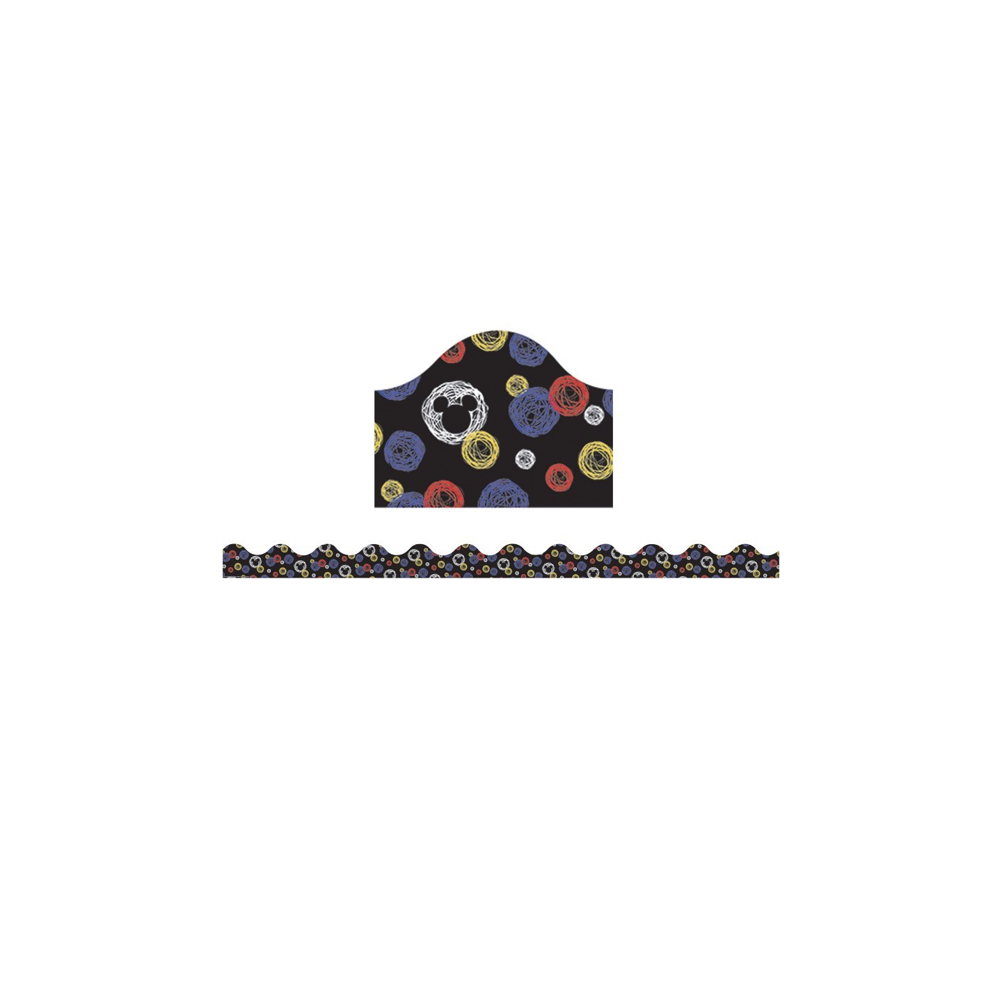 Eureka® Mickey® Color Pop! Primary Colors Deco Trim®, 37 Feet