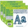 Eureka® Blue Harmony Circle Letters Deco Letters, 217 Per Pack, 3 Packs