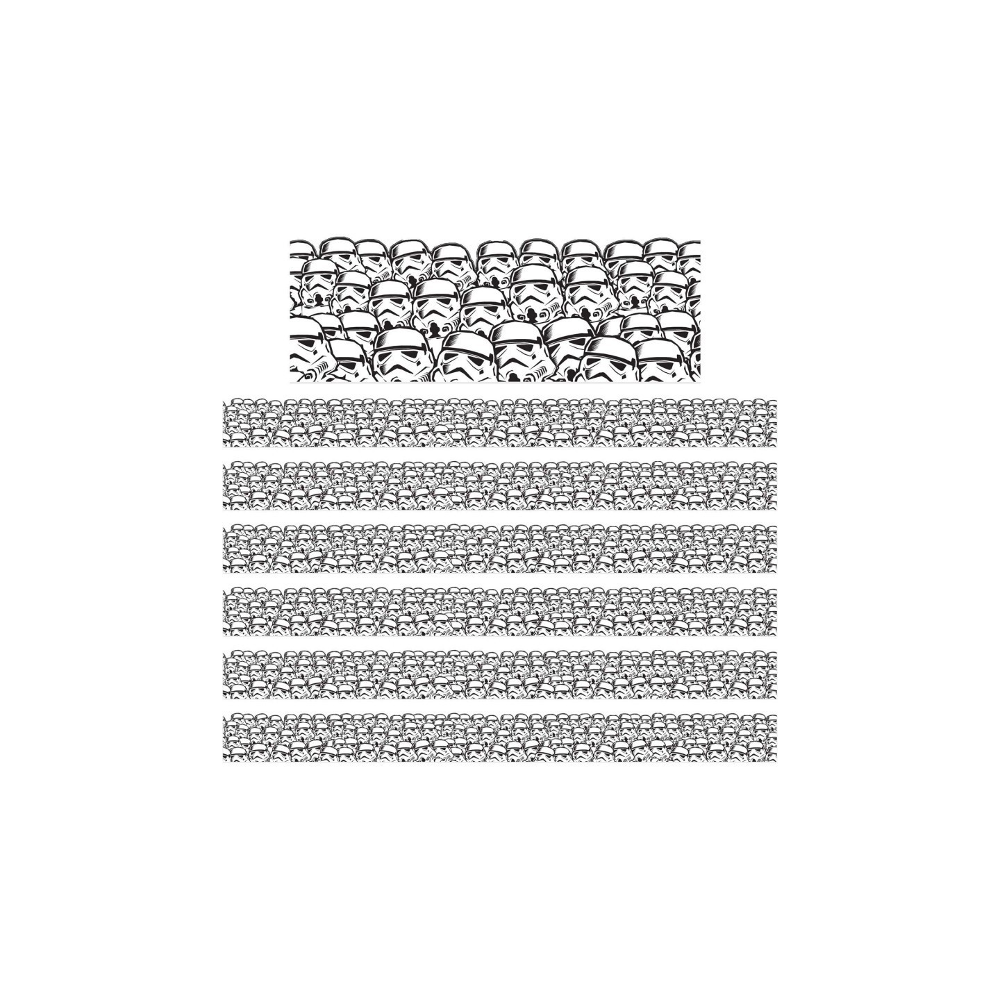 Eureka® Star Wars™ - Super Troopers Deco Trim® Extra Wide Die Cut, 37 Feet Per Pack, 3 Packs