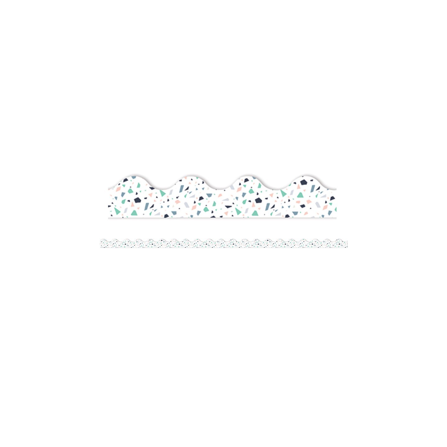 Eureka® Simply Sassy White Terrazzo Deco Trim®, 37 Feet