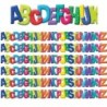 Eureka® Color My World ABC Extra Wide Die Cut Deco Trim®, 37 Feet Per Pack, 6 Packs