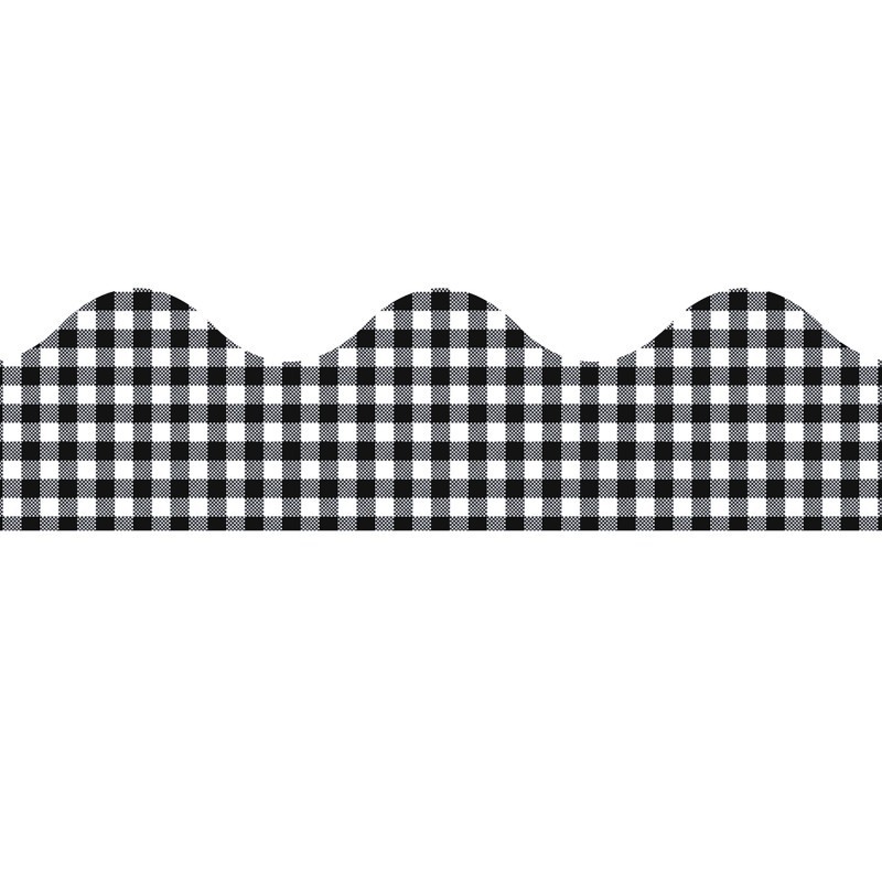 Eureka® Gingham Extra Wide Deco Trim®, 37 Feet