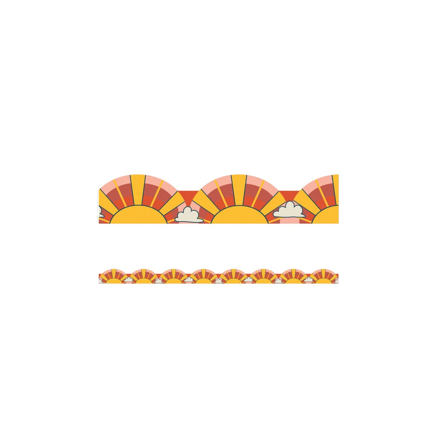 Eureka® Adventurer Sunrise Deco Trim®, 37 Feet