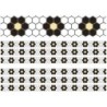 Eureka® The Hive Floral Mosaic Deco Trim®, 37 Feet Per Pack, 6 Packs