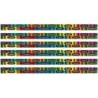 Eureka® Crayola® Inspirational Words Deco Trim®, 37 Feet Per Pack, 6 Packs