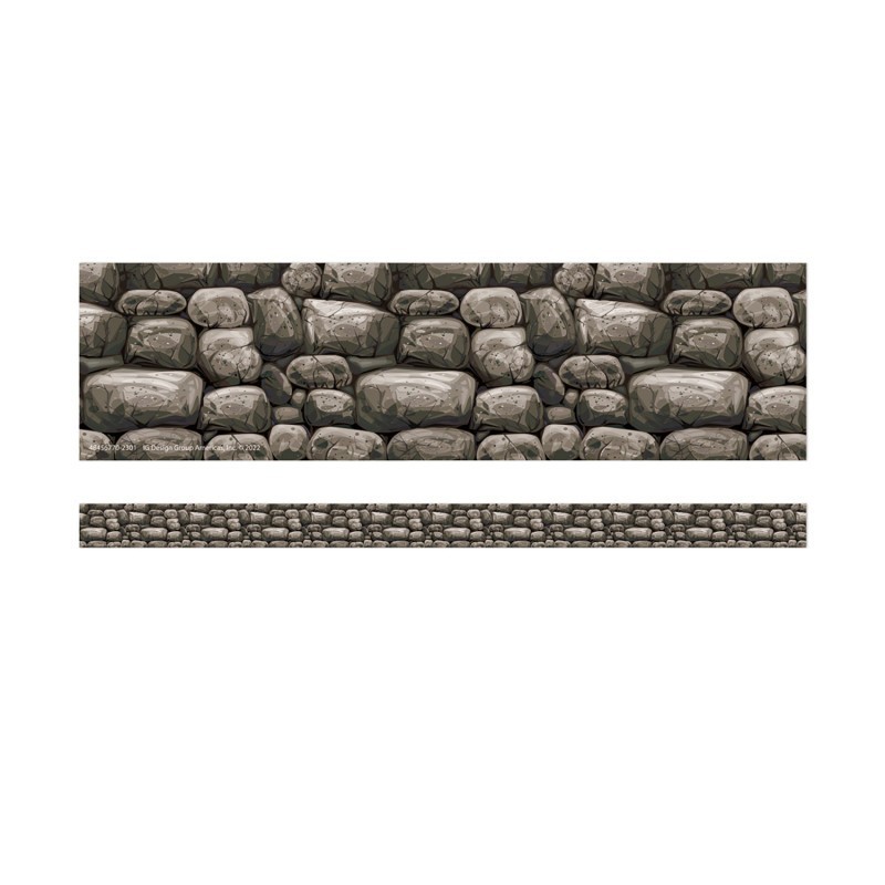 Eureka® Curiosity Garden Stone Wall Deco Trim®, 37 Feet