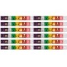 Eureka® Minecraft Character Lineup Deco Trim, 37 Feet Per Pack, 6 Packs