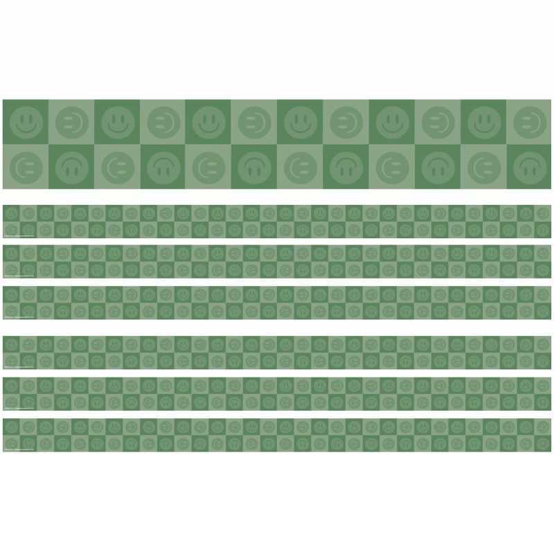 Eureka® Green Smiles Deco Trim, 37 Feet Per Pack, 6 Packs