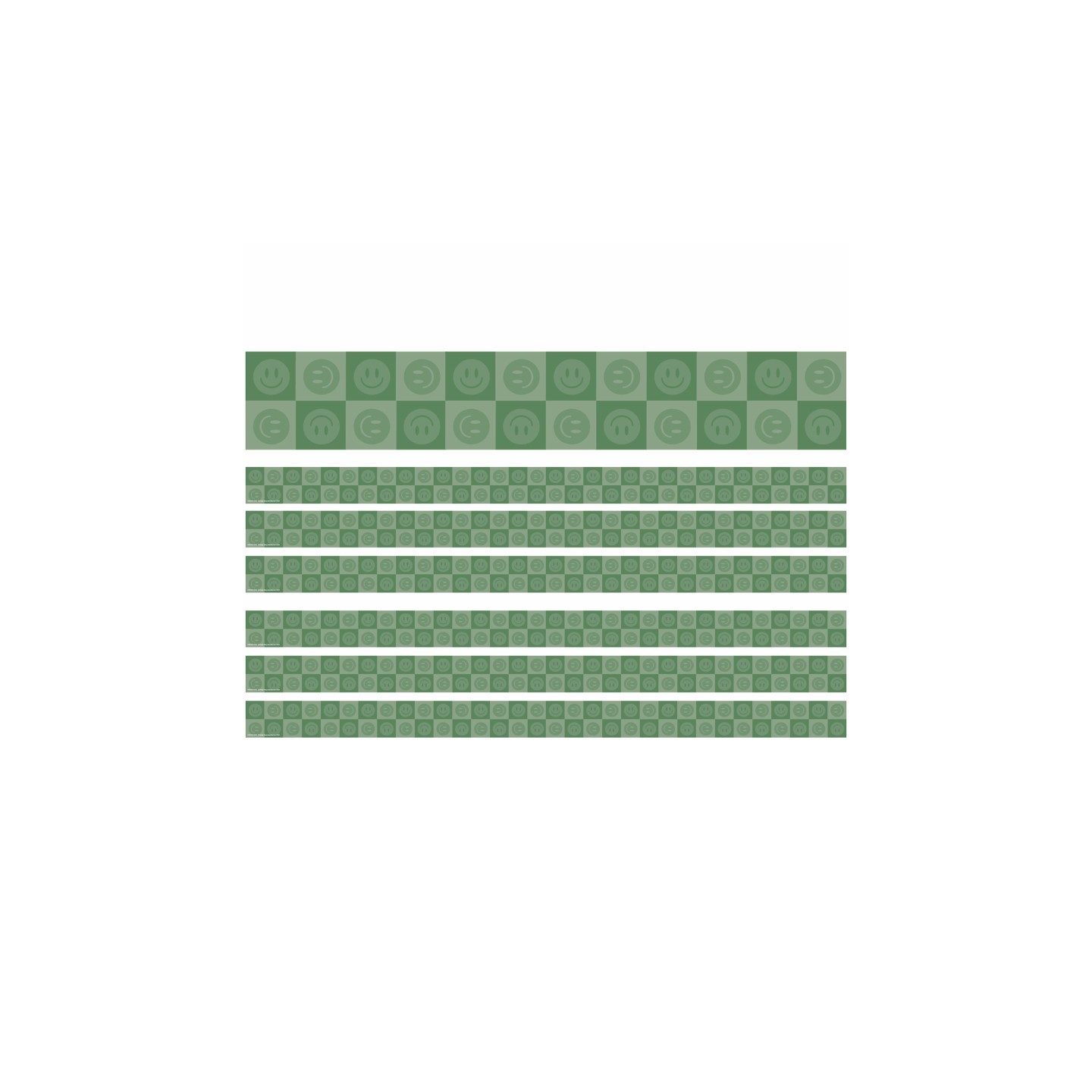Eureka® Green Smiles Deco Trim, 37 Feet Per Pack, 6 Packs