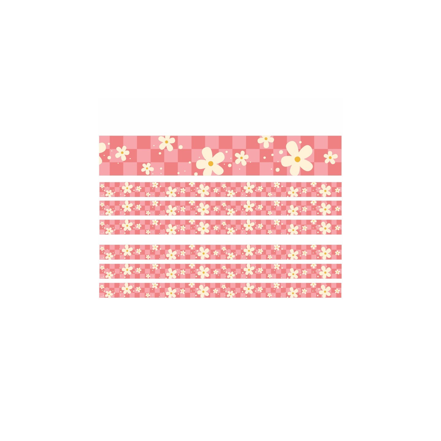 Eureka® Flower Power Deco Trim, 37 Feet Per Pack, 6 Packs