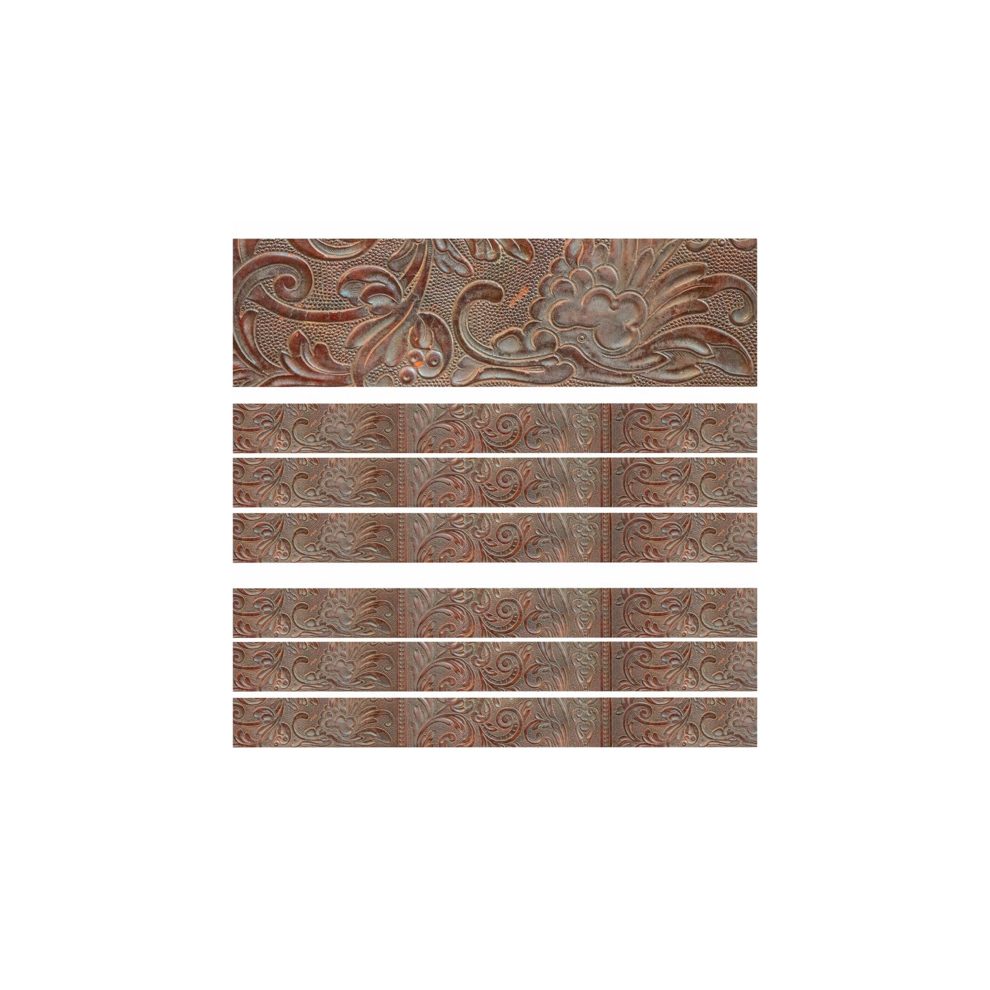 Eureka® Western Leather Deco Trim, 37 Feet Per Pack, 6 Packs