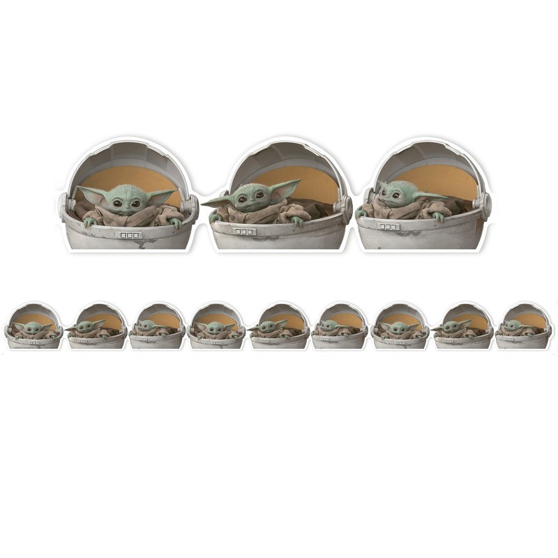 Eureka® Star Wars™ The Mandalorian Deco Trim® Extra Wide, 37 Feet