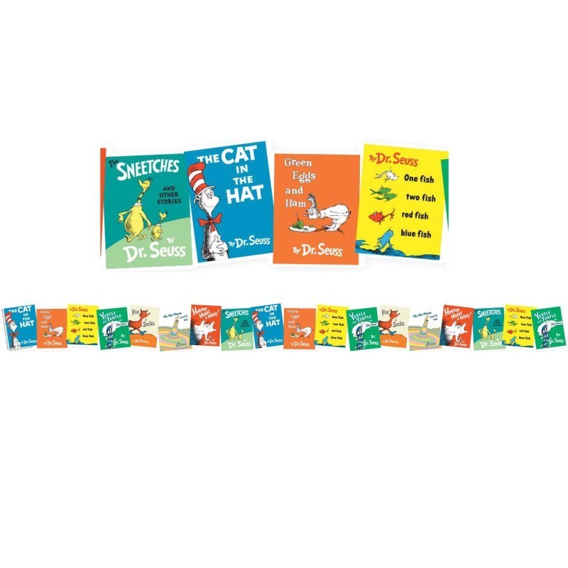 Eureka® Favorite Books Extra Wide Deco Trim®, 37 Feet