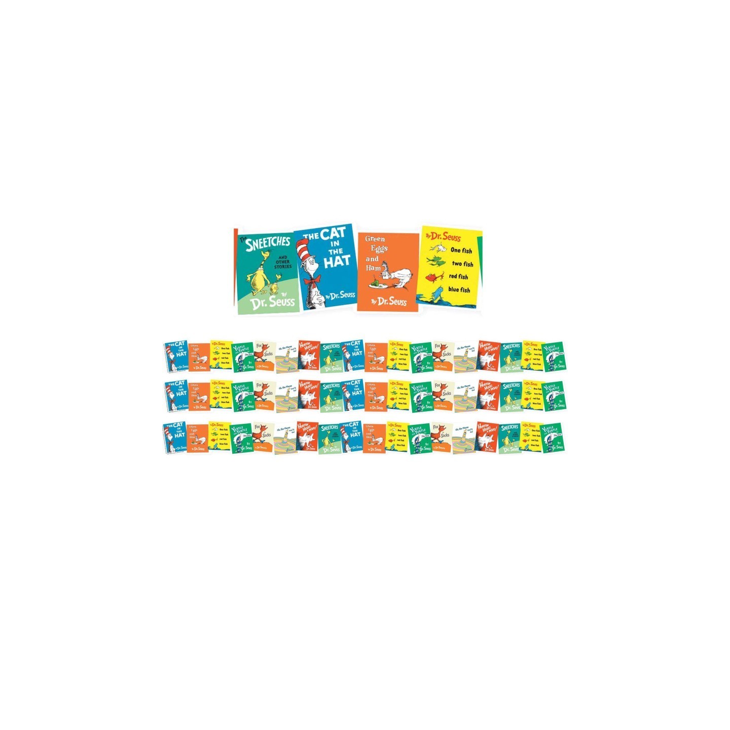 Eureka® Favorite Books Extra Wide Deco Trim®, 37 Feet Per Pack, 3 Packs