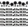 Eureka® Mickey Mouse® Throwback Peeking Mickeys Extra Wide Deco Trim®, 37 Feet Per Pack, 3 Packs