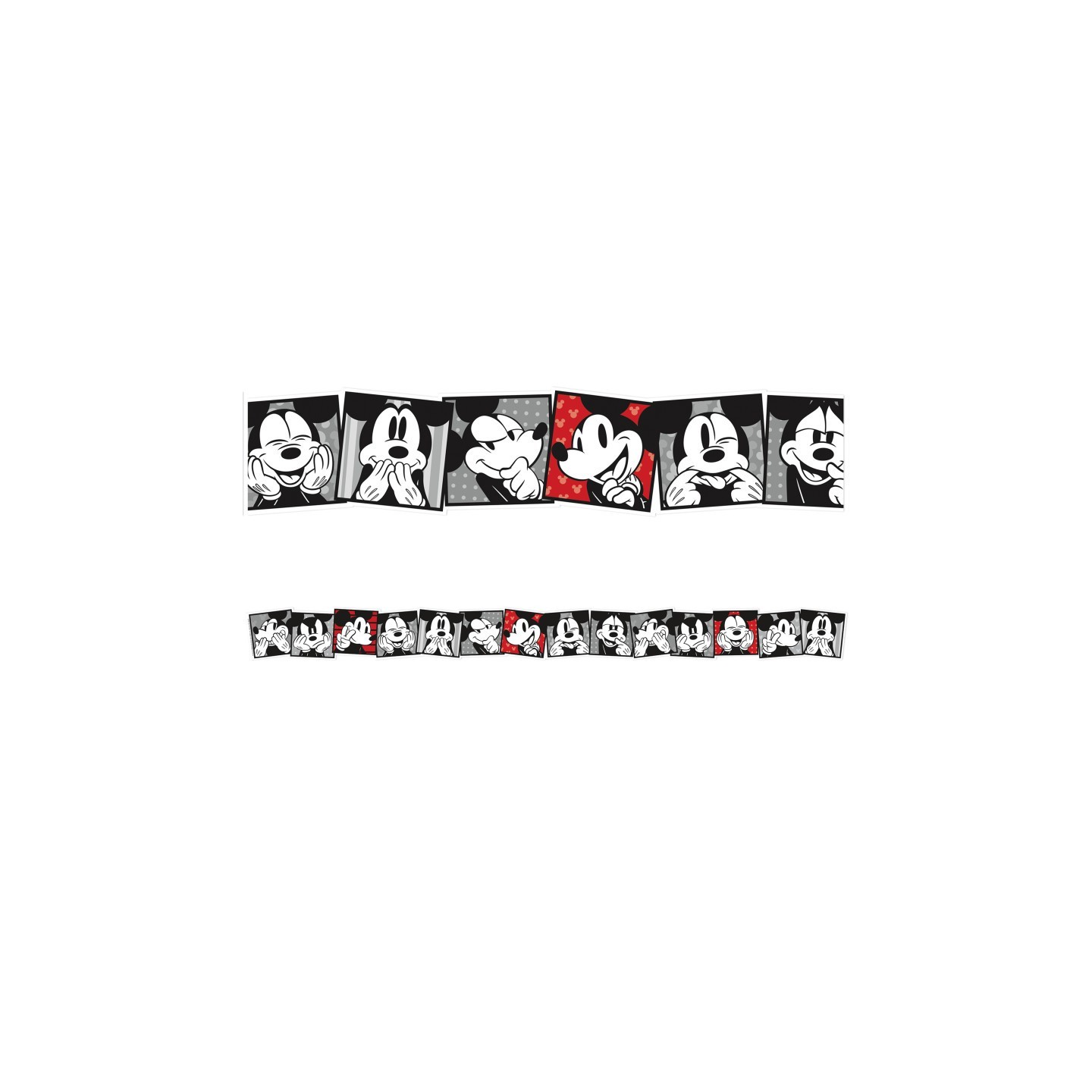 Eureka® Mickey Mouse® Throwback Mickey Selfies Extra Wide Deco Trim®, 37 Feet