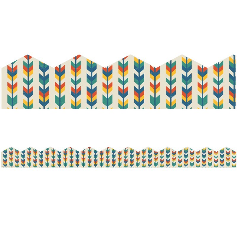 Eureka® Adventurer Arrows Extra Wide Deco Trim®, 37 Feet