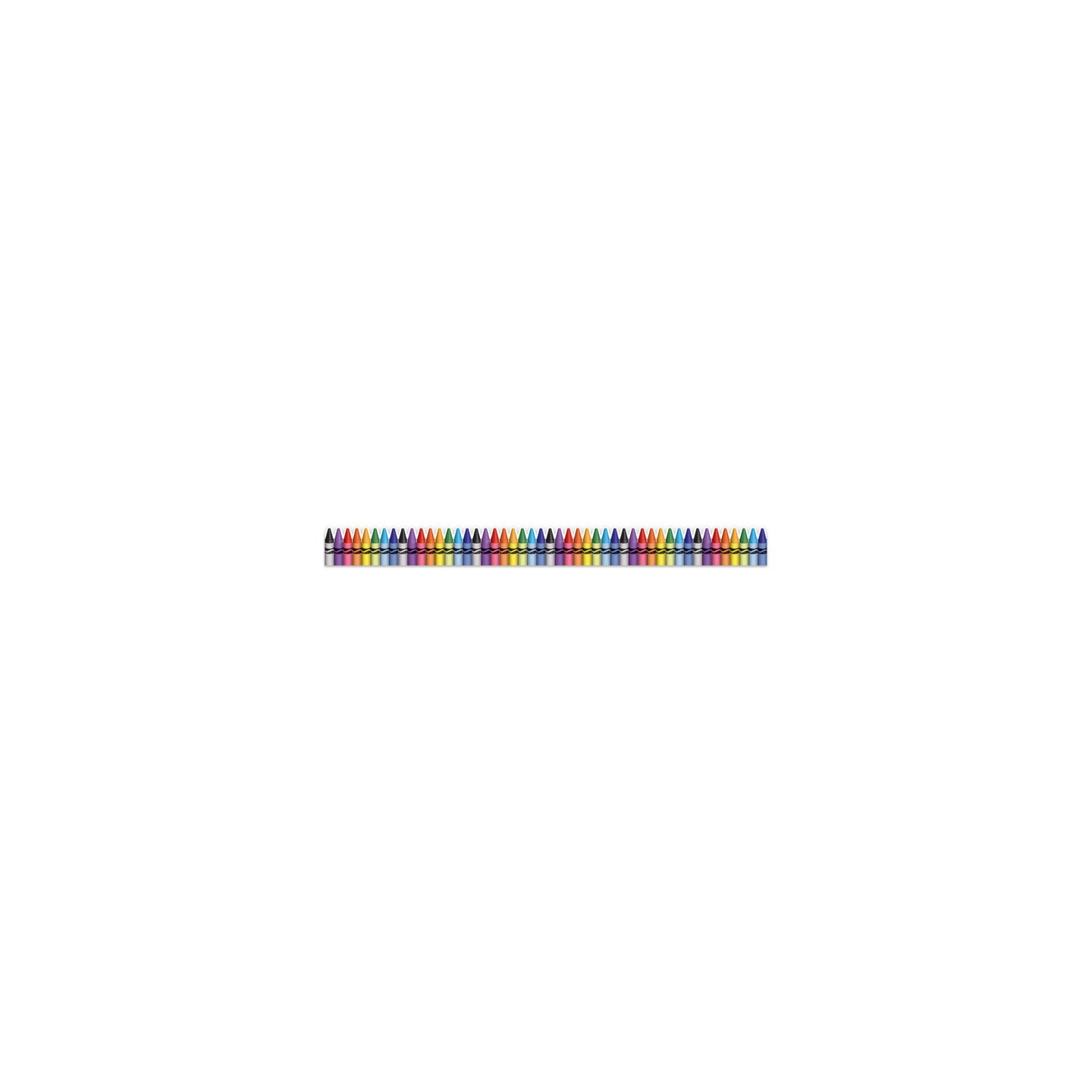 Eureka® Crayola® Crayons Extra Wide Deco Trim®, 37 Feet
