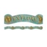 Eureka® Curiosity Garden Dream Explore Create Imagine Extra Wide Deco Trim®, 37 Feet