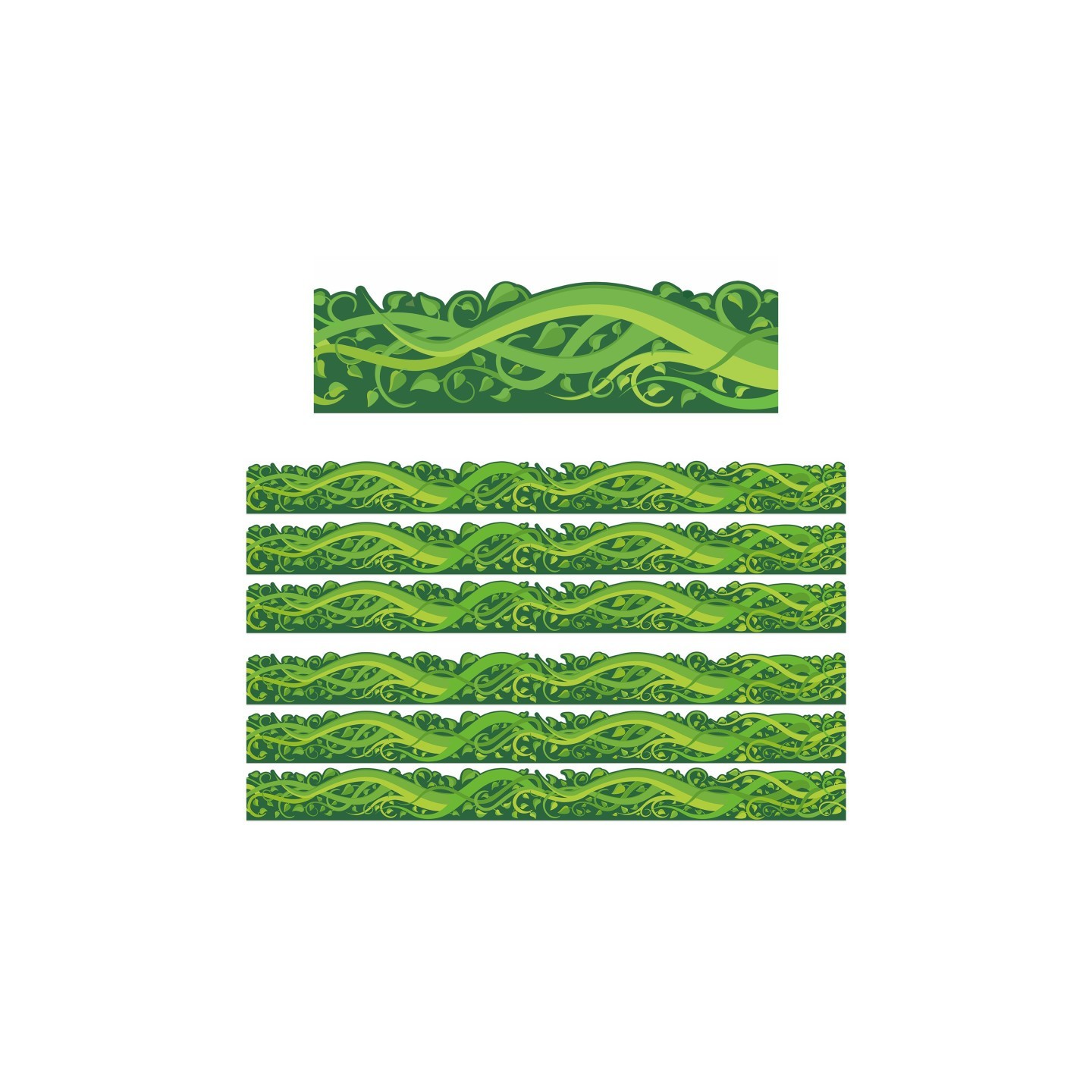 Eureka® Once Upon A Dream Vines Extra Wide Die-Cut Deco Trim®, 37 Feet Per Pack, 6 Packs