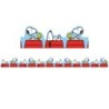 Eureka® Peanuts® Snoopy on Doghouse Extra Wide Die-Cut Deco Trim®, 37 Feet