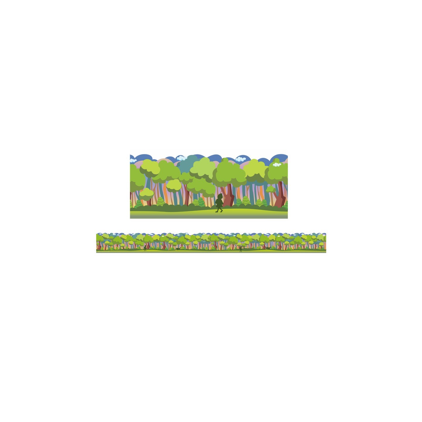 Eureka® Once Upon A Dream Forest Extra Wide Die-Cut Deco Trim®, 37 Feet