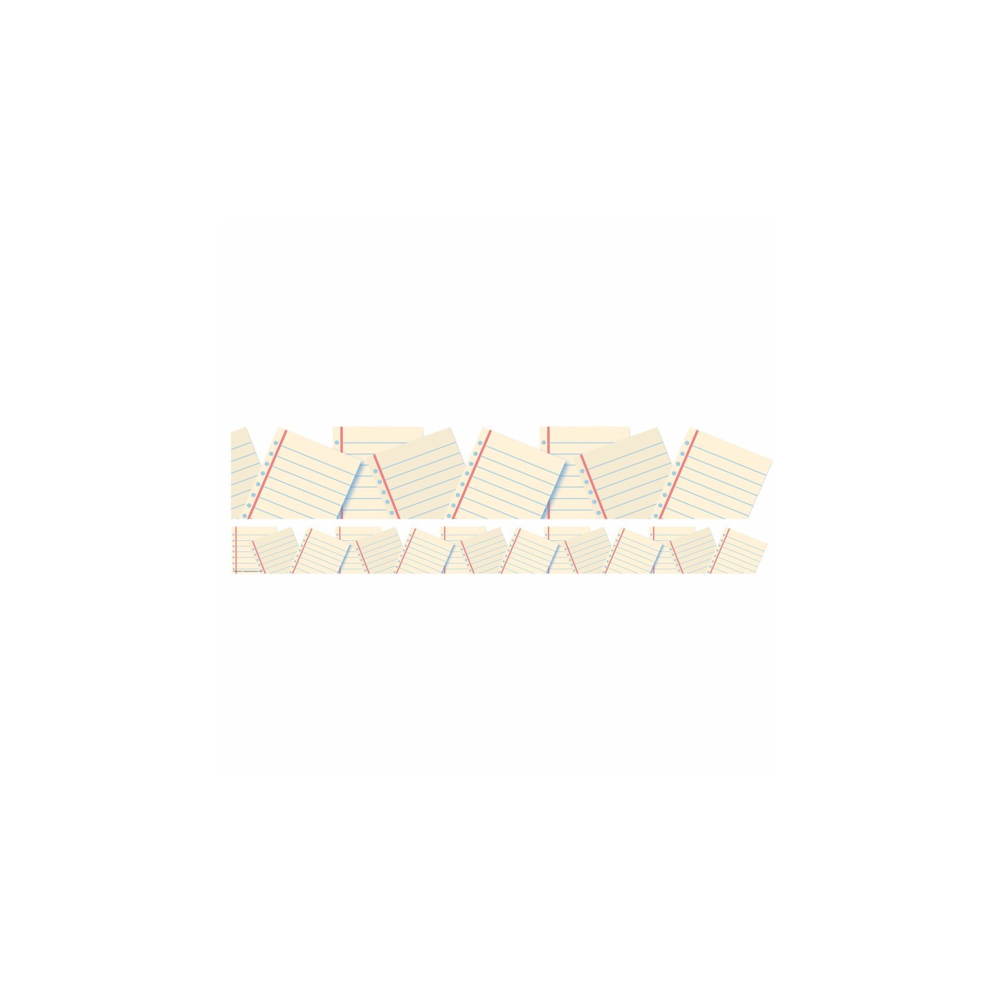 Eureka® Notebook Paper Extra Wide Deco Trim, 37 Feet