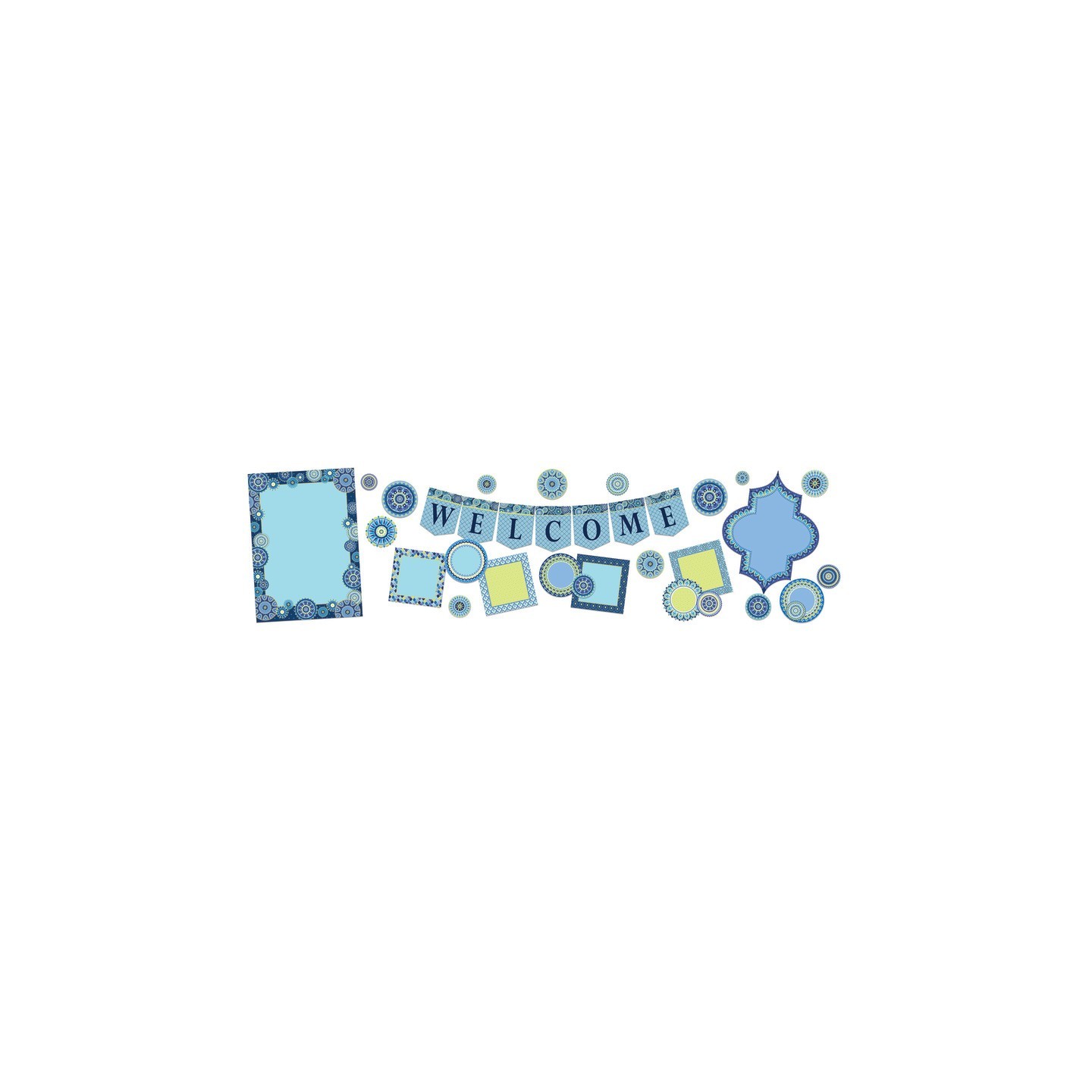 Eureka® Blue Harmony Welcome Bulletin Board Sets