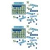 Eureka® Blue Harmony Calendar Bulletin Board Set, 2 Sets