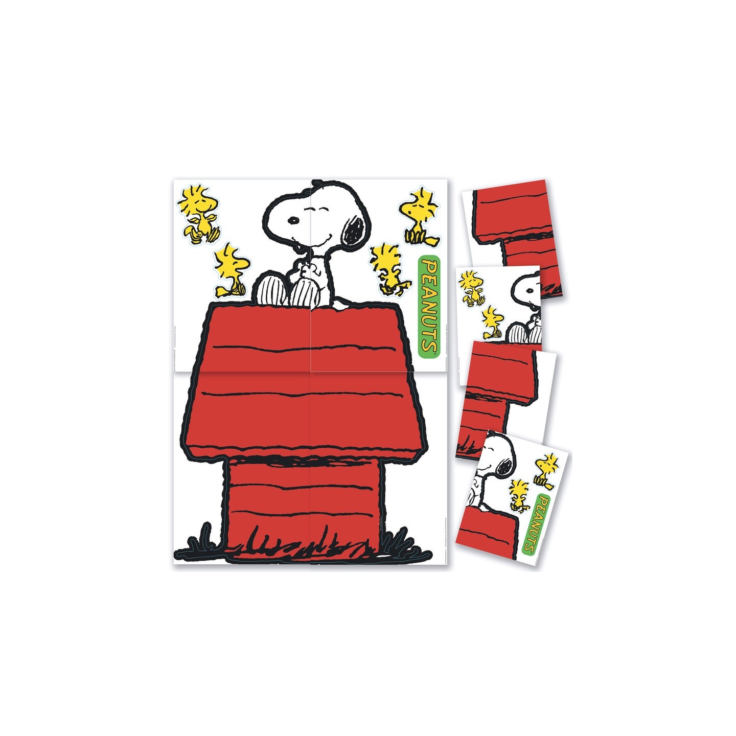 Eureka® Giant Character Snoopy and Dog House Bulletin Board Set