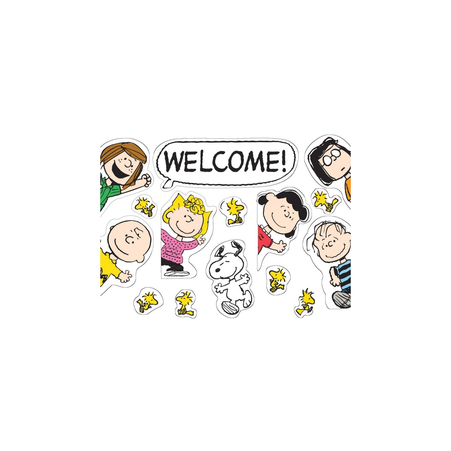 Eureka® Peanuts® Welcome Go-Arounds®, 15 Pieces