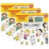 Eureka® Peanuts® Welcome Go-Arounds®, 15 Pieces Per Set, 3 Sets