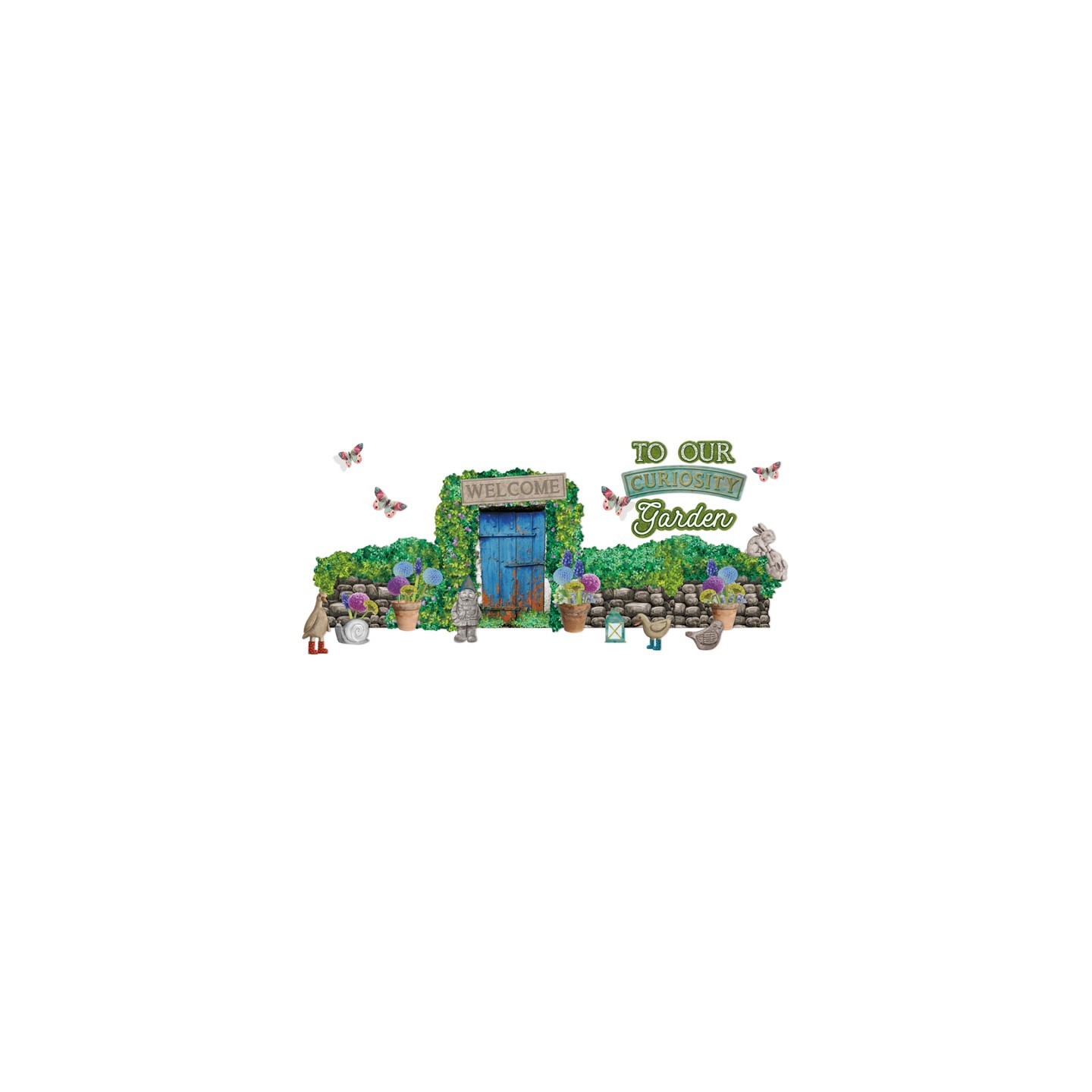 Eureka® Curiosity Garden Welcome Bulletin Board Set