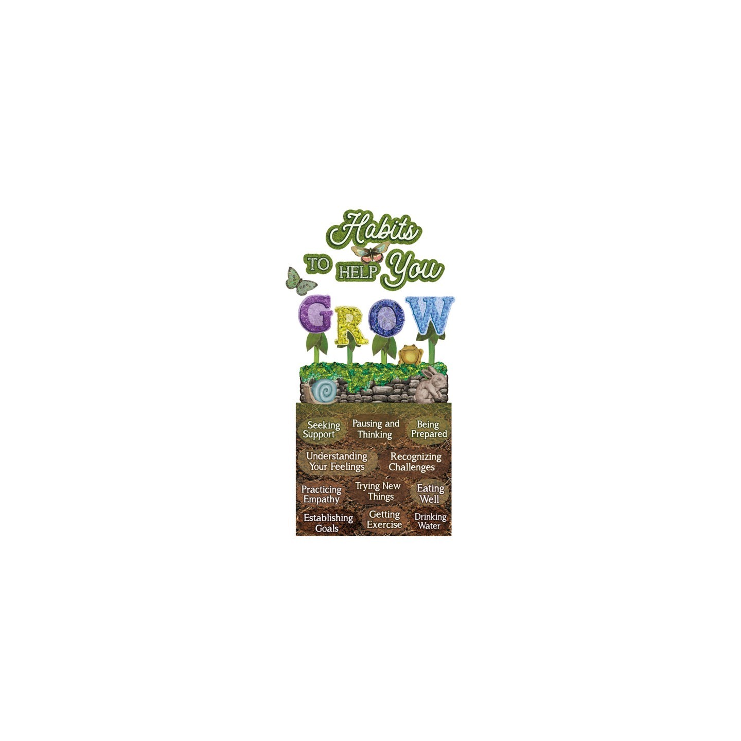 Eureka® Curiosity Garden Habits to Help You Grow Mini Bulletin Board Set