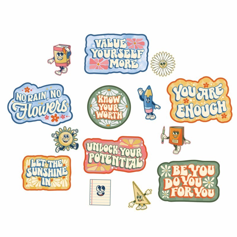 Eureka® S'cool Era Gallery Wall Bulletin Board Set, 14 Pieces