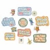 Eureka® S'cool Era Gallery Wall Bulletin Board Set, 14 Pieces