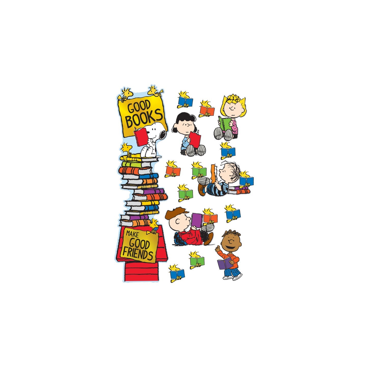 Eureka® Peanuts® Reading All-In-One Door Decor Kit