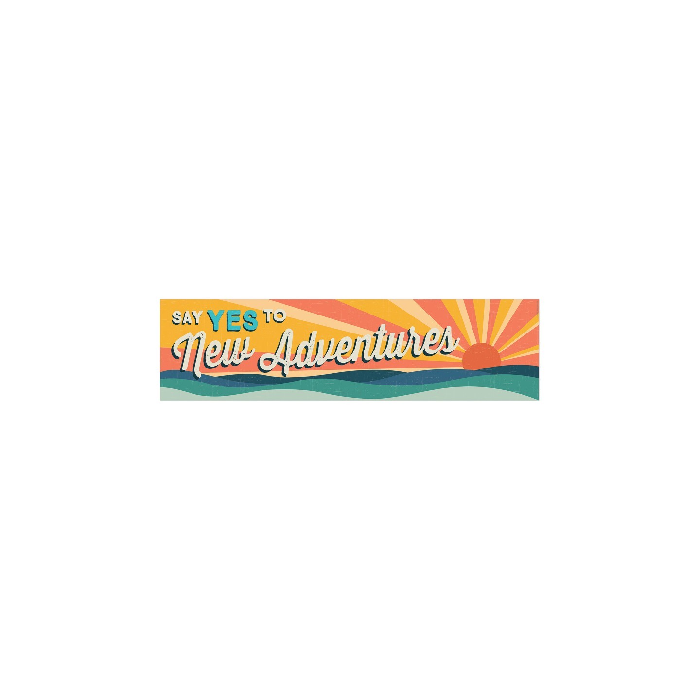Eureka® Adventurer Horizontal Banner, 45" x 12"