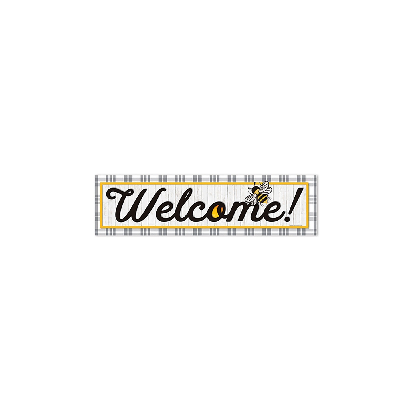 Eureka® The Hive Welcome Horizontal Banner, 45" x 12"