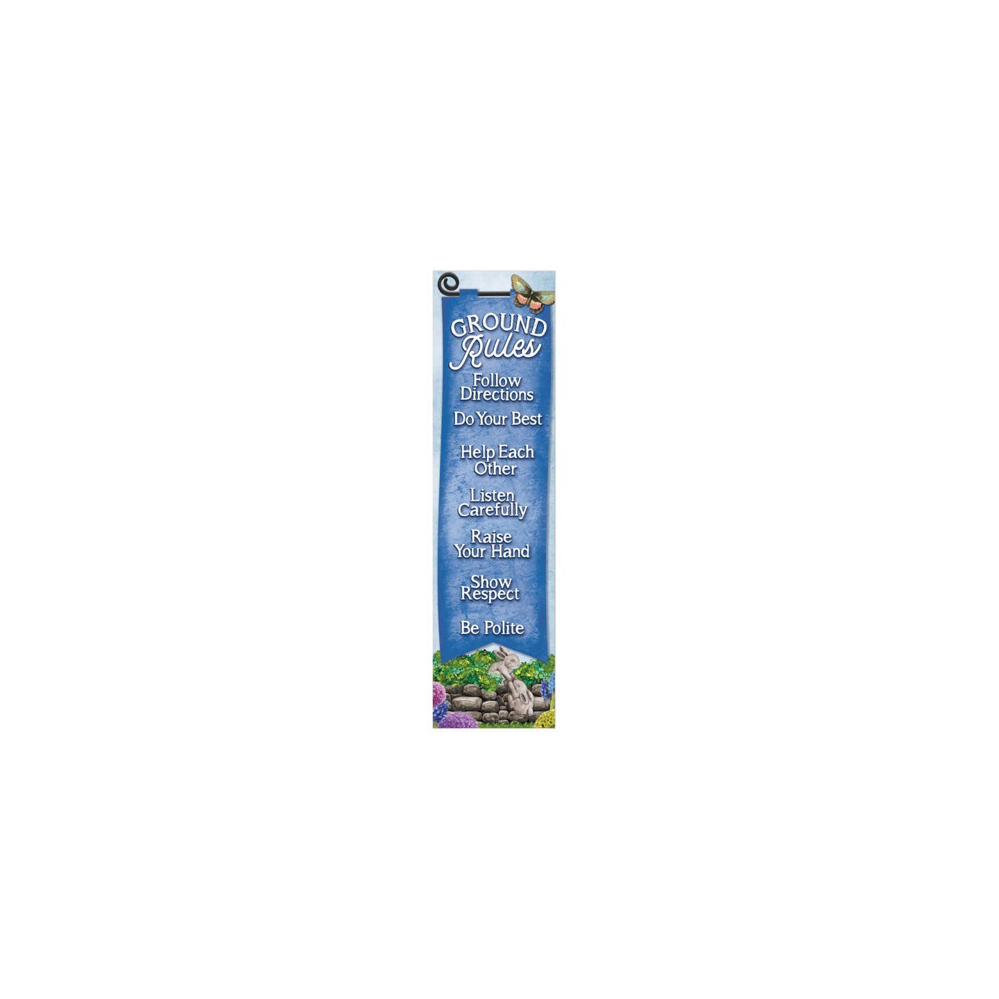 Eureka® Curiosity Garden - Ground Rules Vertical Banner