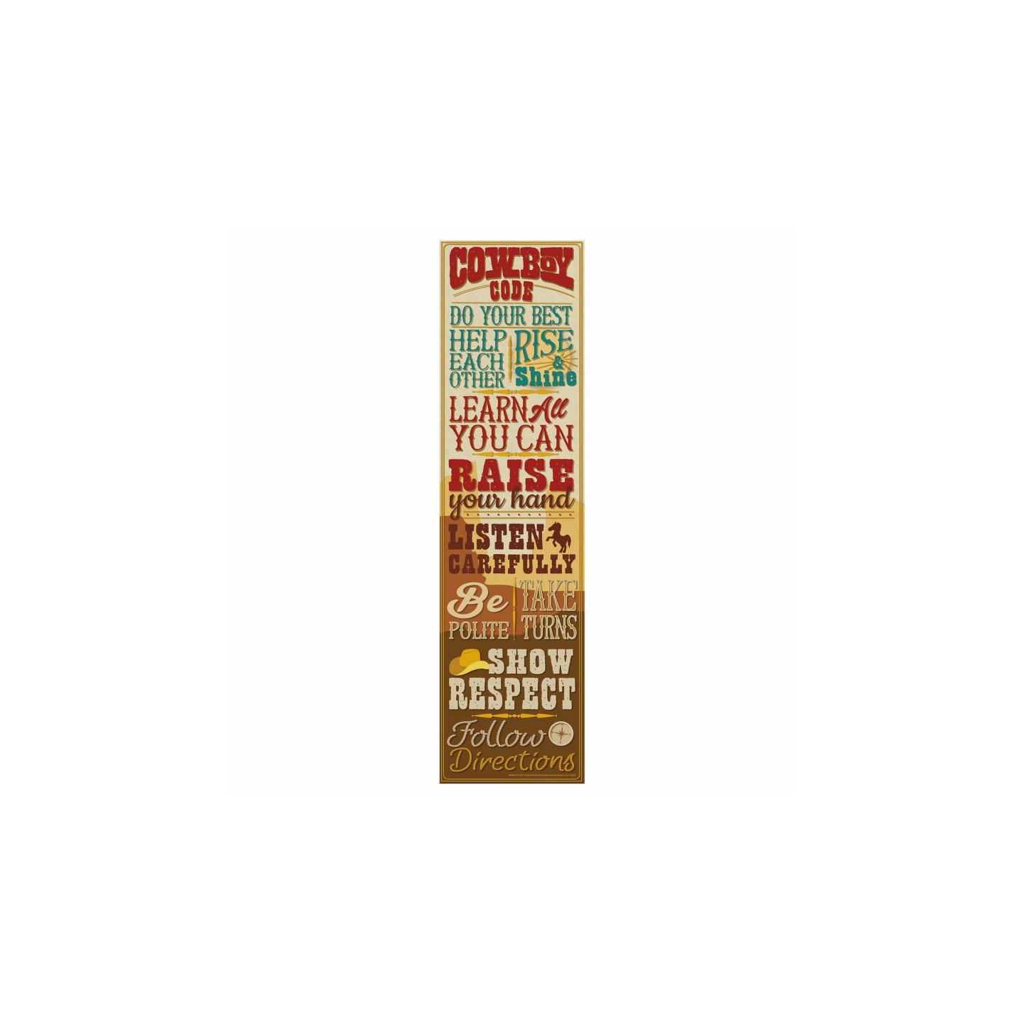Eureka® Wild Wild Classroom Banner, 12" x 45"