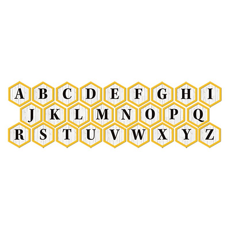 Eureka® The Hive Deco Letters, 96 Characters