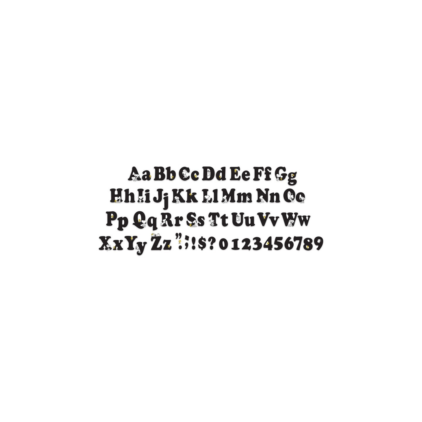 Eureka® Peanuts® Deco Letters, Pack of 210