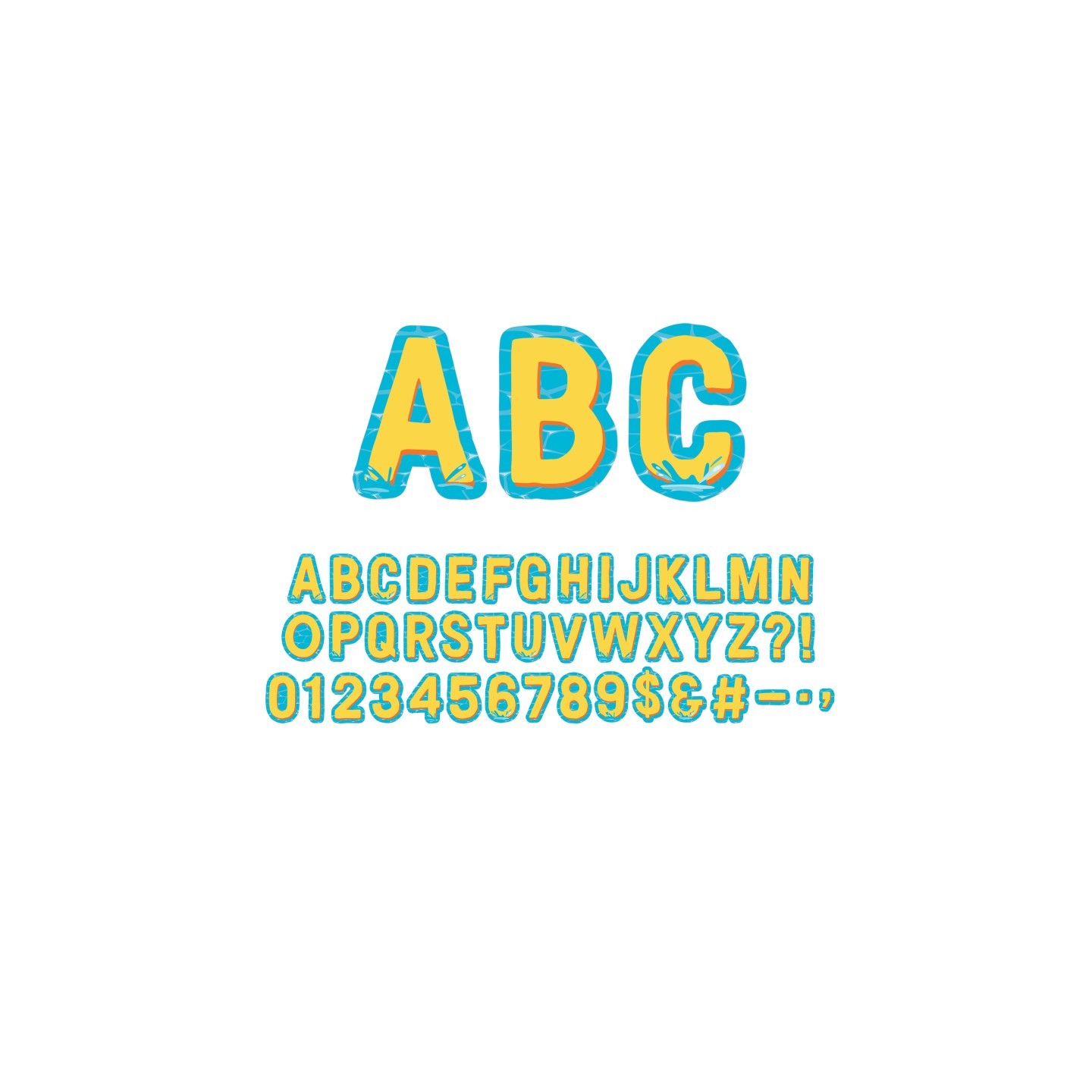 Eureka® Seas the Day Deco Letters, Pack of 182