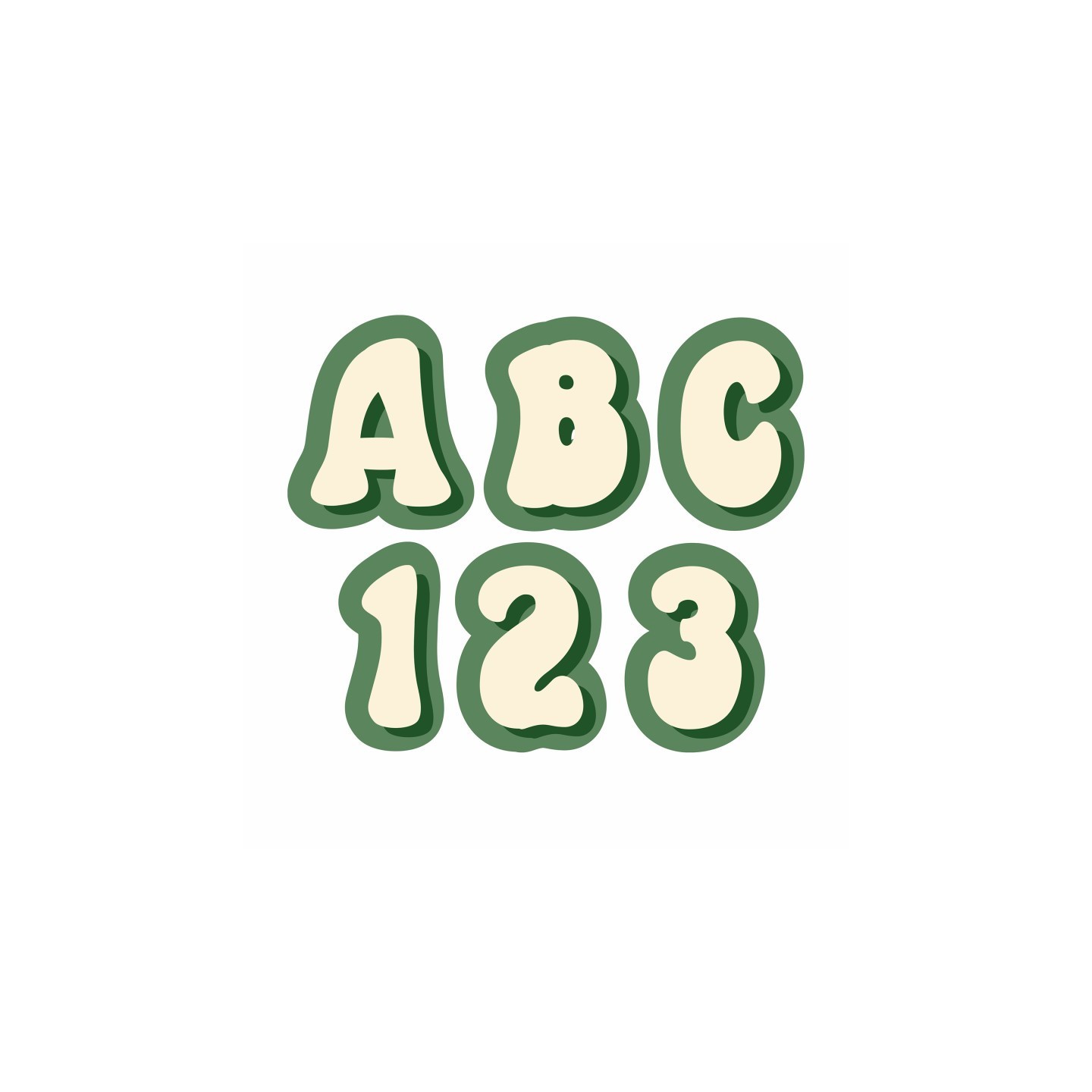 Eureka® S'Cool Era Deco Letters Deco Letters, 181 Characters