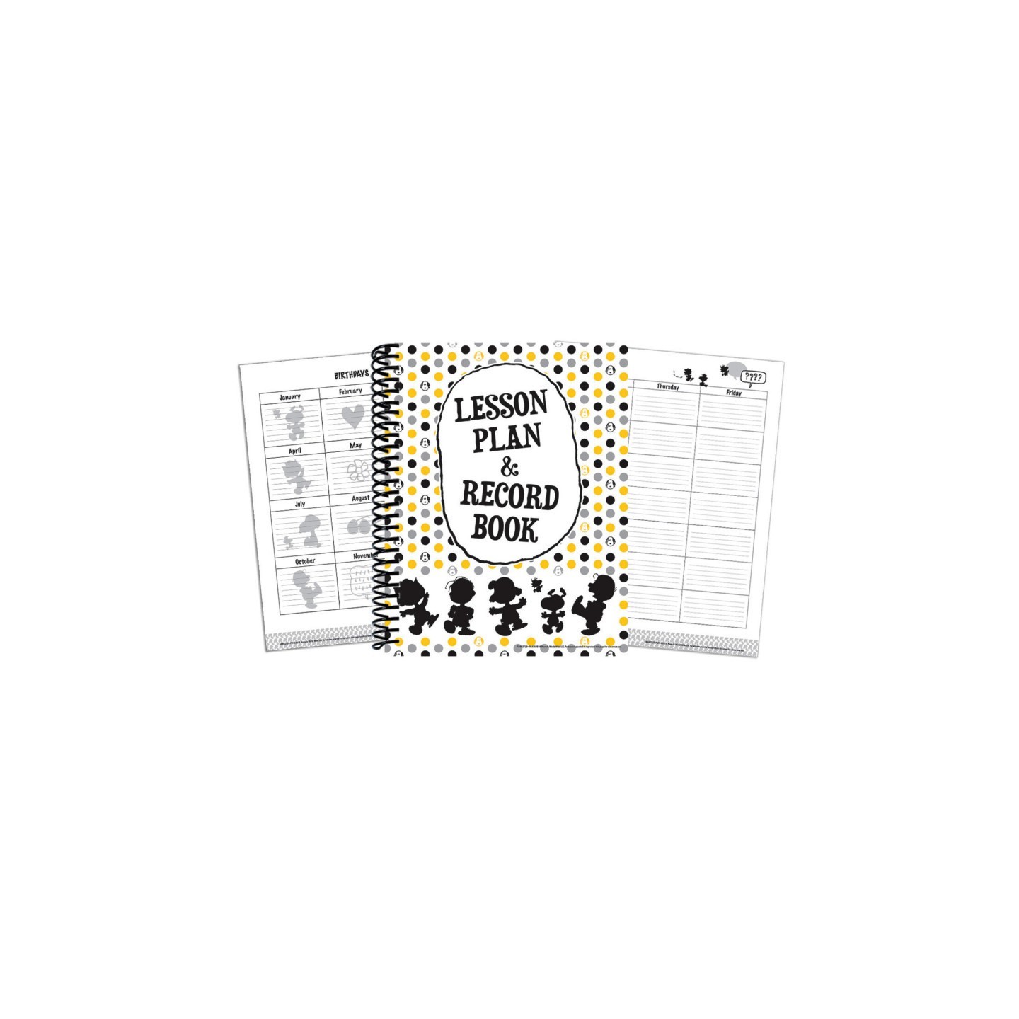 Eureka® Peanuts® Touch of Class Lesson Plan & Record Book