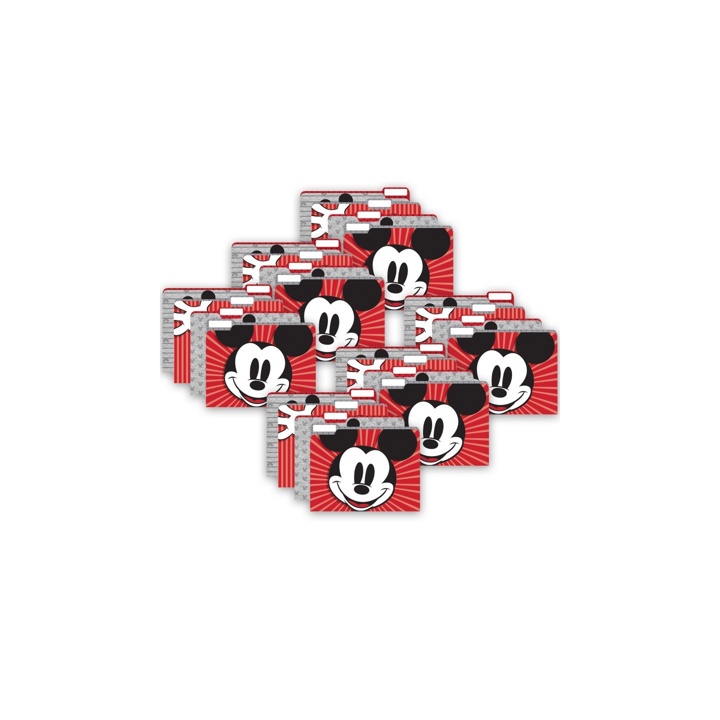 Eureka® Mickey Mouse® Throwback File Folders, 4 Per Pack, 6 Packs