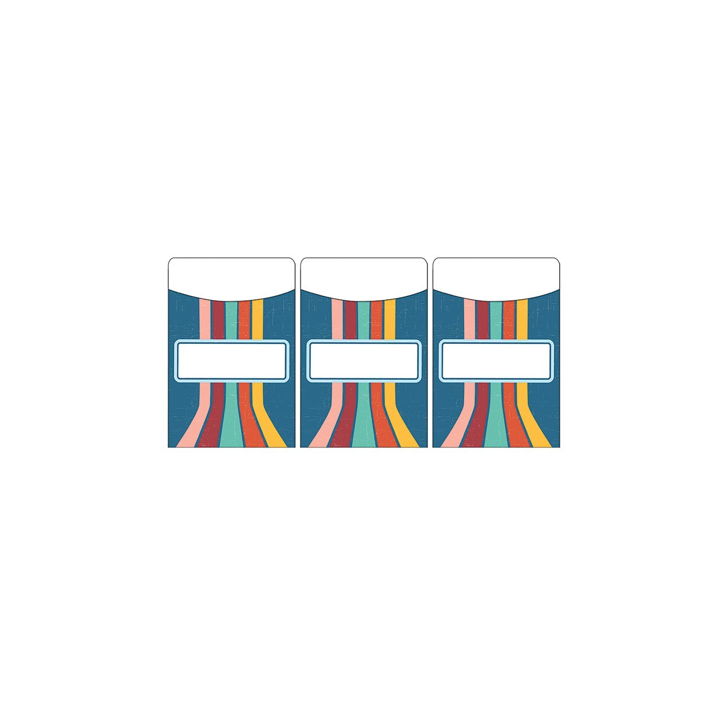 Eureka® Adventurer Library Pockets, 35 Per Pack, 3 Packs