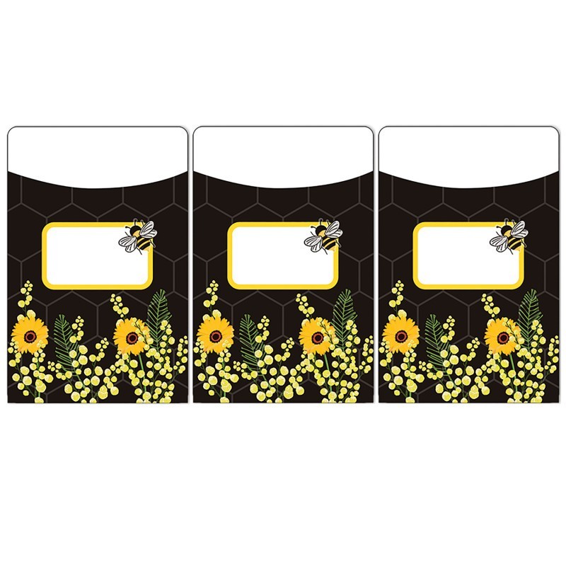 Eureka® The Hive Library Pockets, 35 Per Pack, 3 Packs