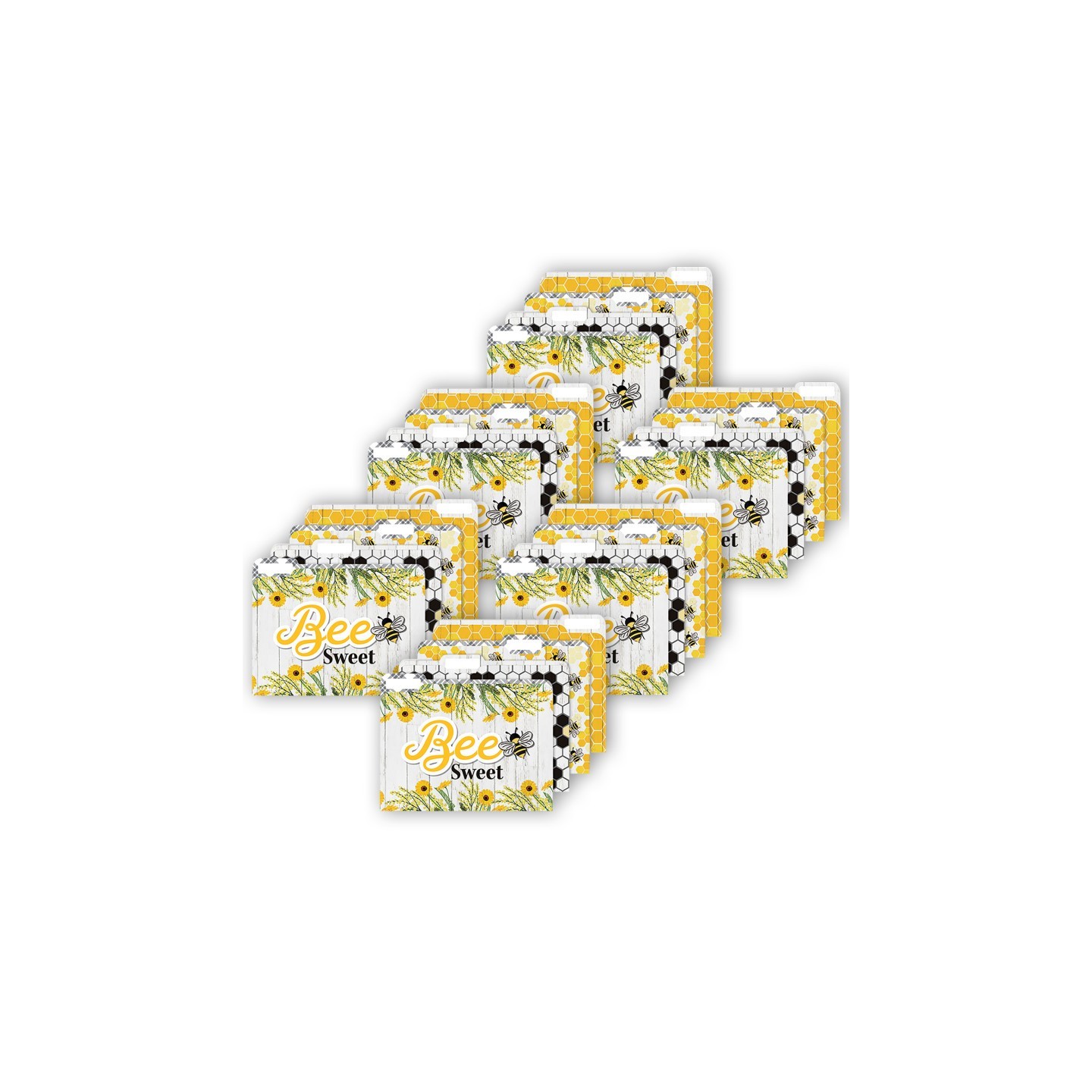 Eureka® The Hive File Folders, 4 Per Pack, 6 Packs
